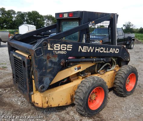 value of a 1998 new holland lx865 turbo skid steer|new holland lx865 for sale.